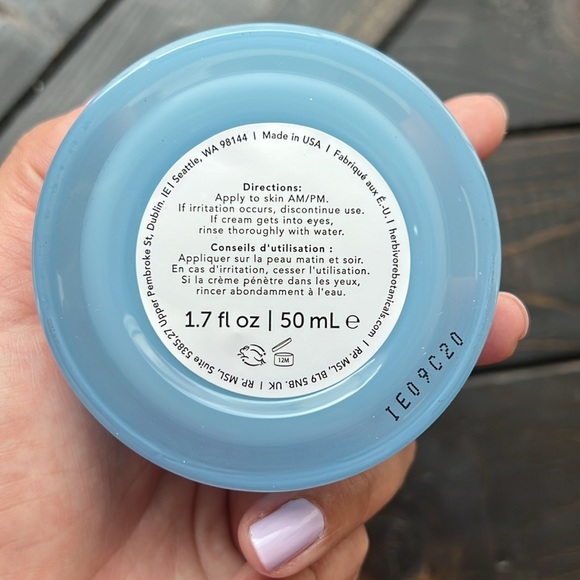 NIB Herbivore Aquarius Pore Purifying Clarity Cream - Picture 2 of 4